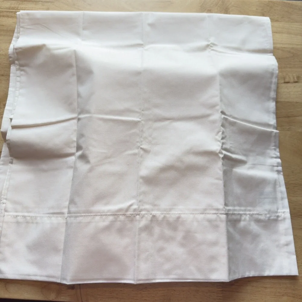 VTG Fabric Design KING Sheets-Cases Flat, 2 Pillowcases, Bone, Cotton Blend NOS‎